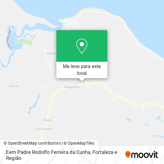 Eem Padre Rodolfo Ferreira da Cunha mapa