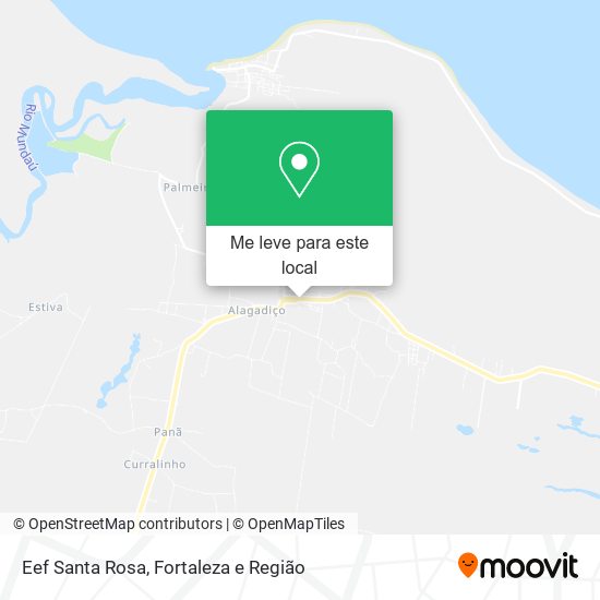 Eef Santa Rosa mapa