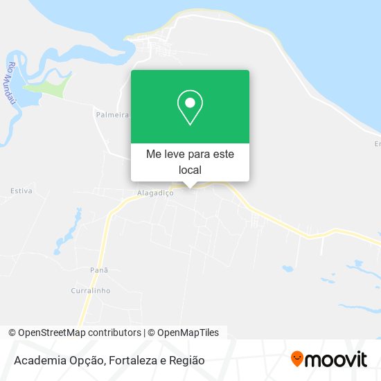 Academia Opção mapa