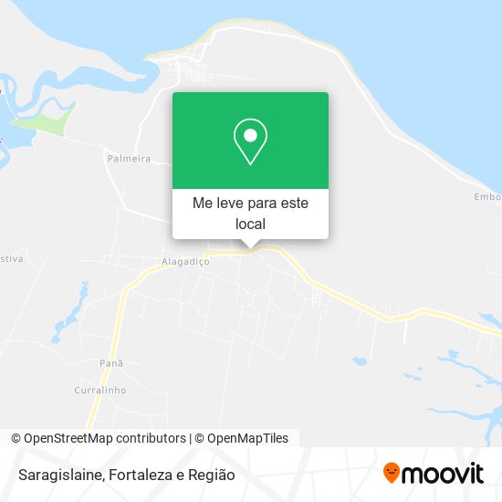Saragislaine mapa