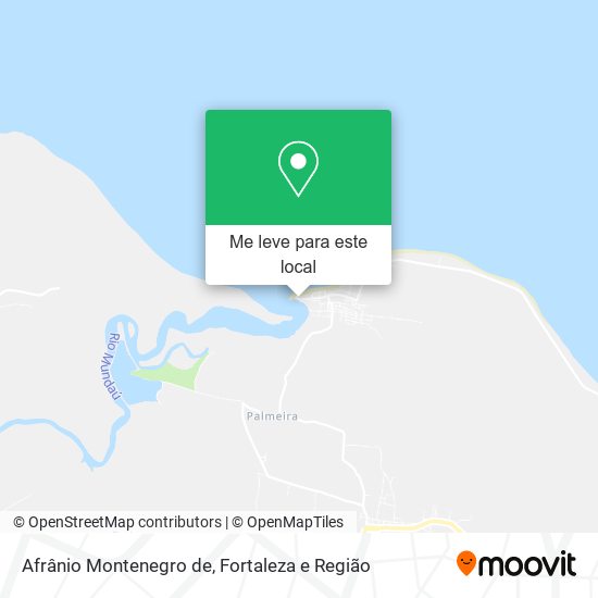 Afrânio Montenegro de mapa