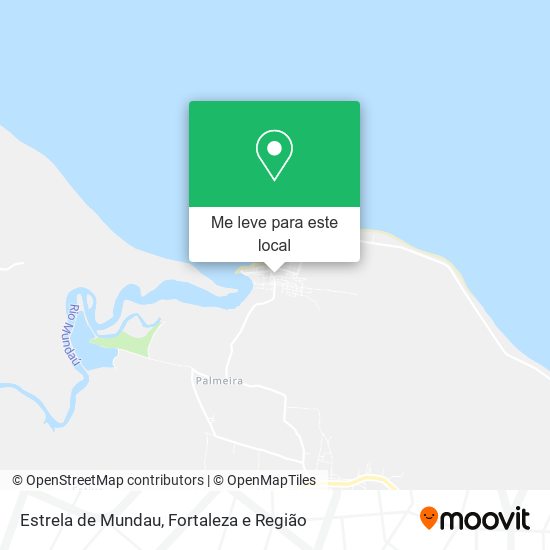Estrela de Mundau mapa