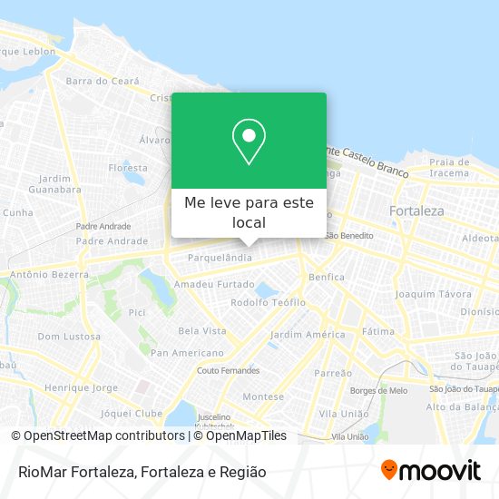 RioMar Fortaleza mapa