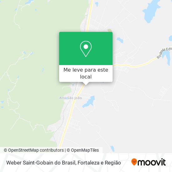 Weber Saint-Gobain do Brasil mapa