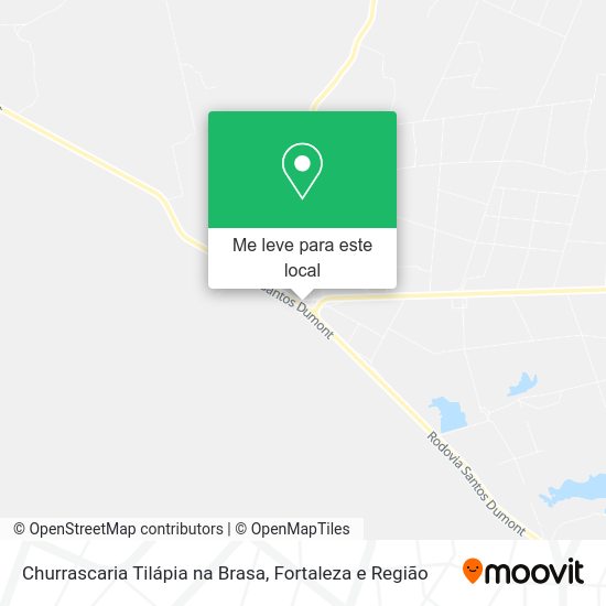 Churrascaria Tilápia na Brasa mapa