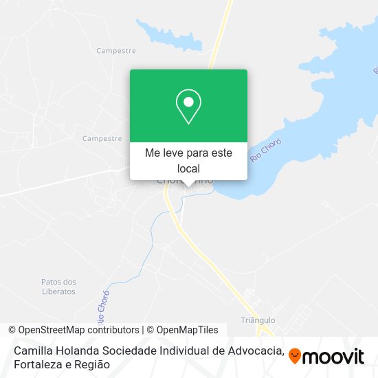 Camilla Holanda Sociedade Individual de Advocacia mapa