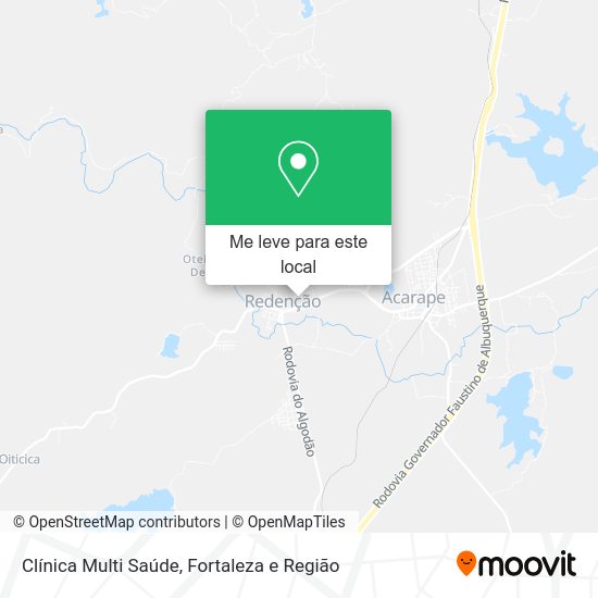 Clínica Multi Saúde mapa