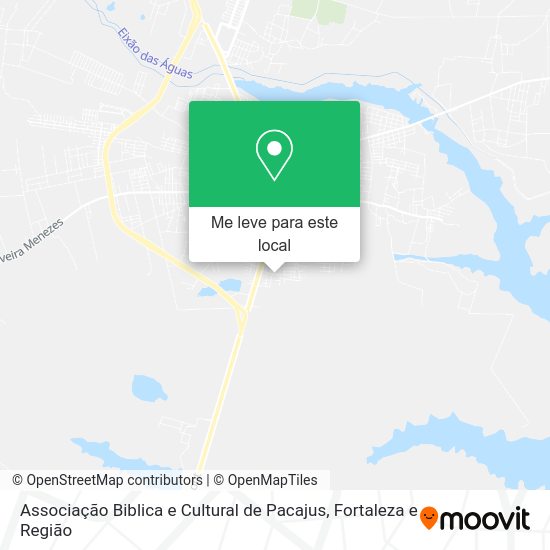 Associação Biblica e Cultural de Pacajus mapa