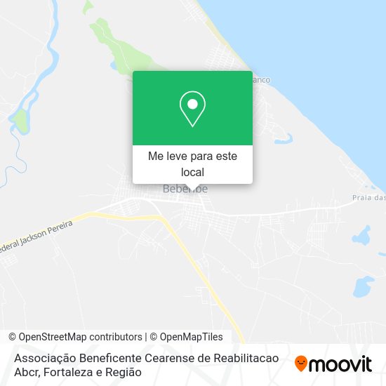 Associação Beneficente Cearense de Reabilitacao Abcr mapa