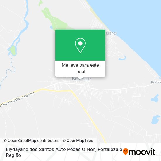 Elydayane dos Santos Auto Pecas O Nen mapa