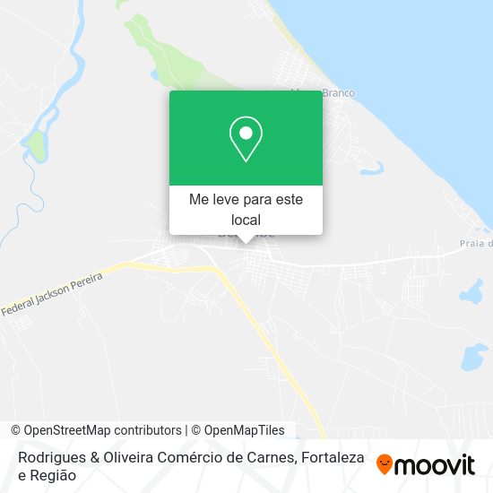 Rodrigues & Oliveira Comércio de Carnes mapa