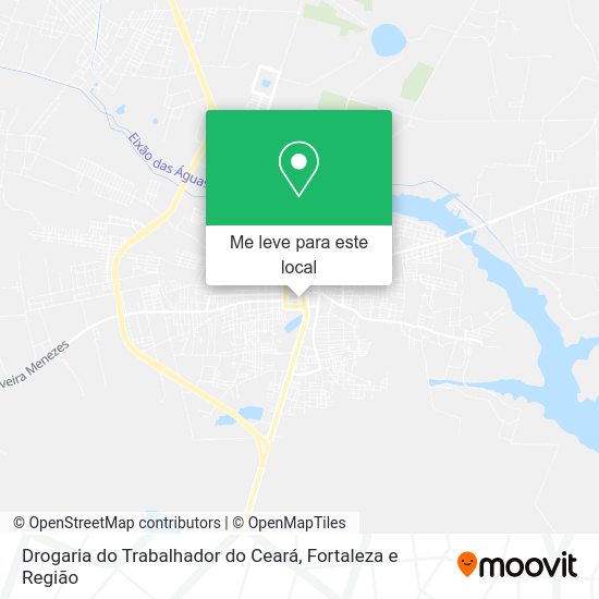 Drogaria do Trabalhador do Ceará mapa