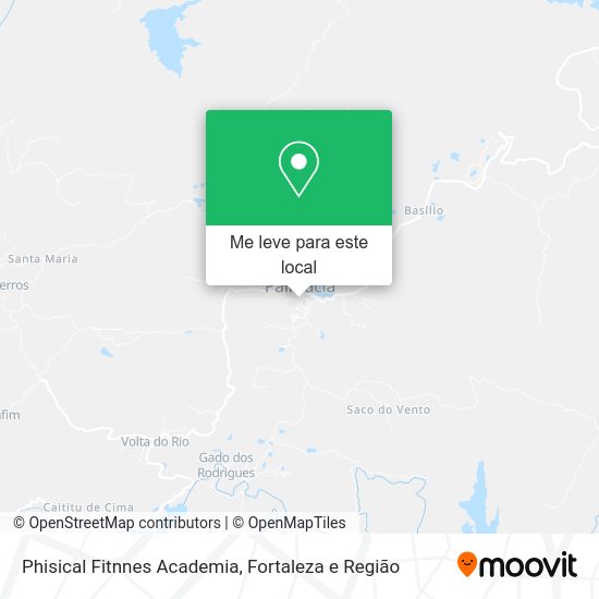 Phisical Fitnnes Academia mapa
