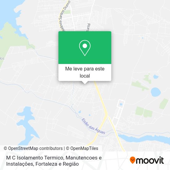 M C Isolamento Termico, Manutencoes e Instalações mapa