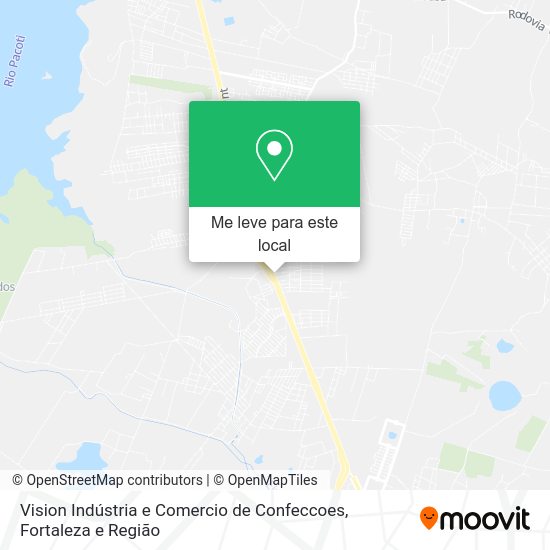 Vision Indústria e Comercio de Confeccoes mapa