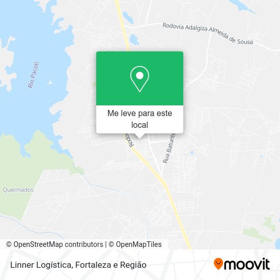 Linner Logística mapa