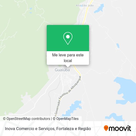 Inova Comercio e Serviços mapa