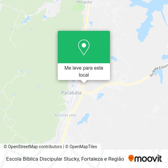 Escola Bíblica Discipular Stucky mapa