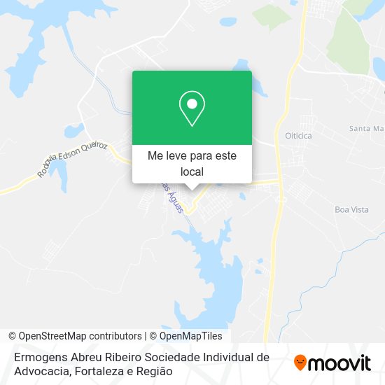 Ermogens Abreu Ribeiro Sociedade Individual de Advocacia mapa