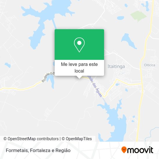 Formetais mapa