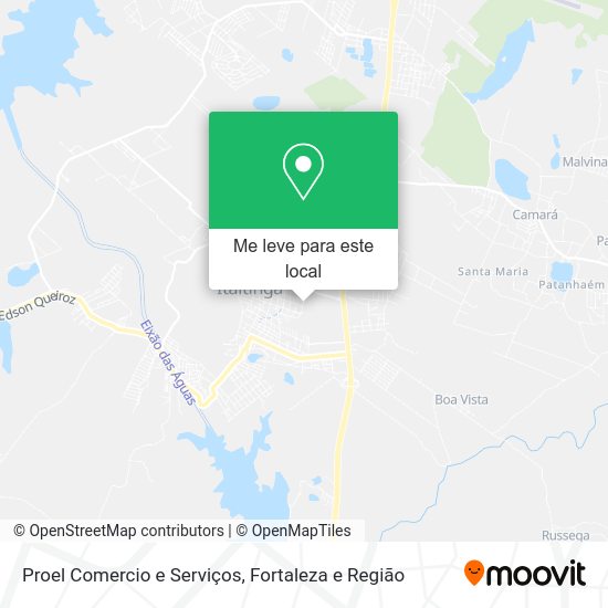 Proel Comercio e Serviços mapa