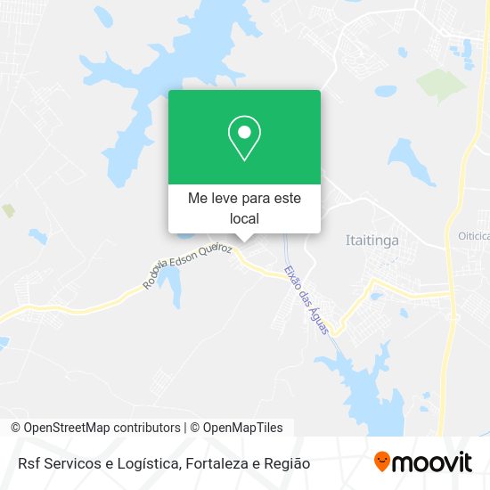 Rsf Servicos e Logística mapa