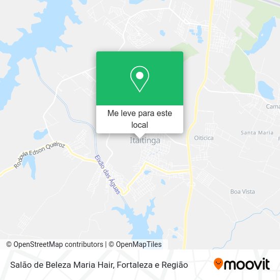 Salão de Beleza Maria Hair mapa