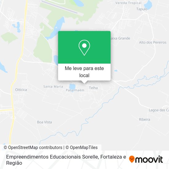 Empreendimentos Educacionais Sorelle mapa