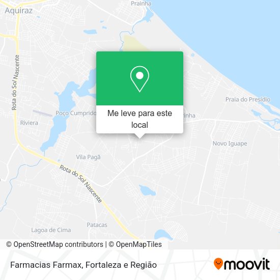 Farmacias Farmax mapa