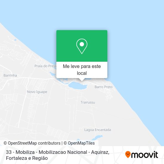 33 - Mobiliza - Mobilizacao Nacional - Aquiraz mapa