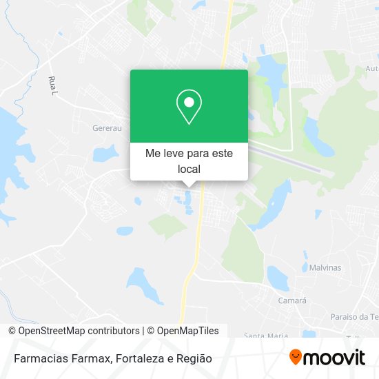 Farmacias Farmax mapa