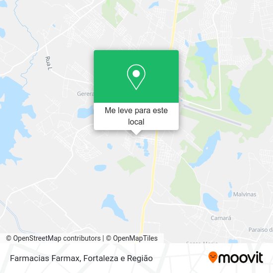 Farmacias Farmax mapa