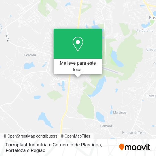 Formplast-Indústria e Comercio de Plasticos mapa