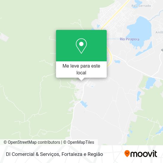 Dl Comercial & Serviços mapa