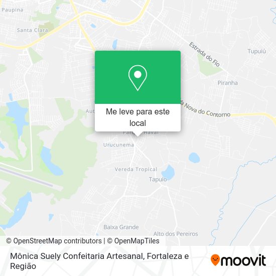Mônica Suely Confeitaria Artesanal mapa