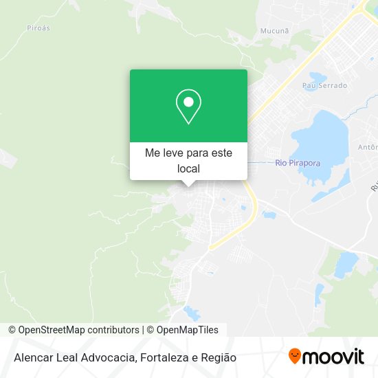 Alencar Leal Advocacia mapa