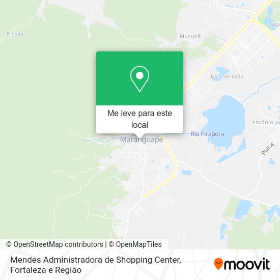 Mendes Administradora de Shopping Center mapa