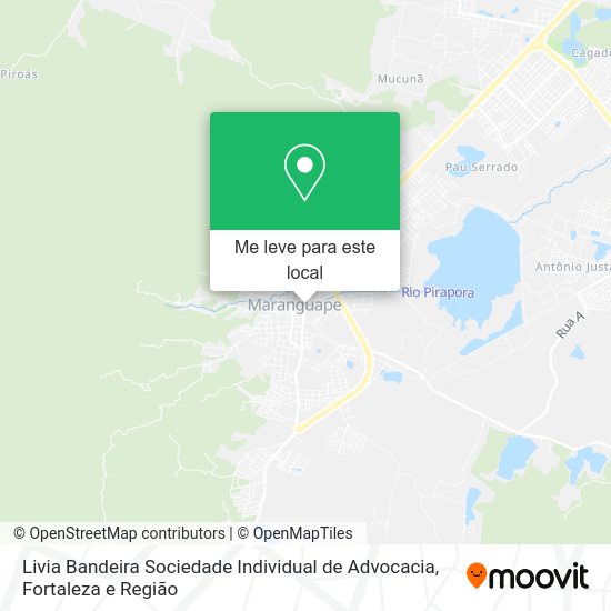 Livia Bandeira Sociedade Individual de Advocacia mapa