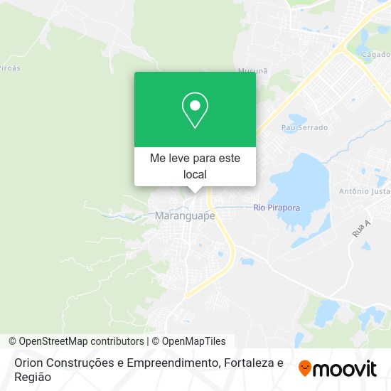 Orion Construções e Empreendimento mapa