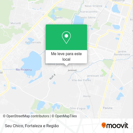 Seu Chico mapa