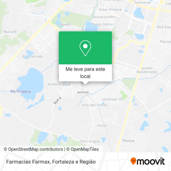 Farmacias Farmax mapa