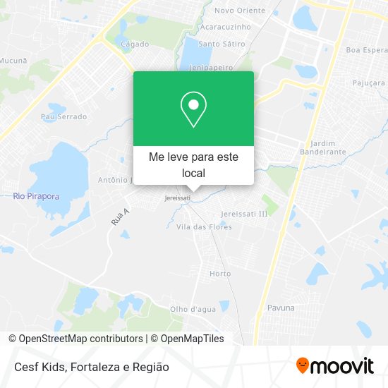 Cesf Kids mapa