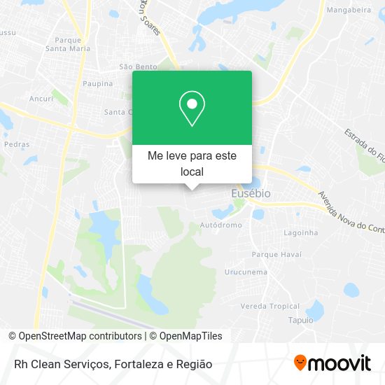 Rh Clean Serviços mapa