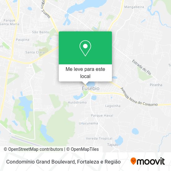 Condomínio Grand Boulevard mapa