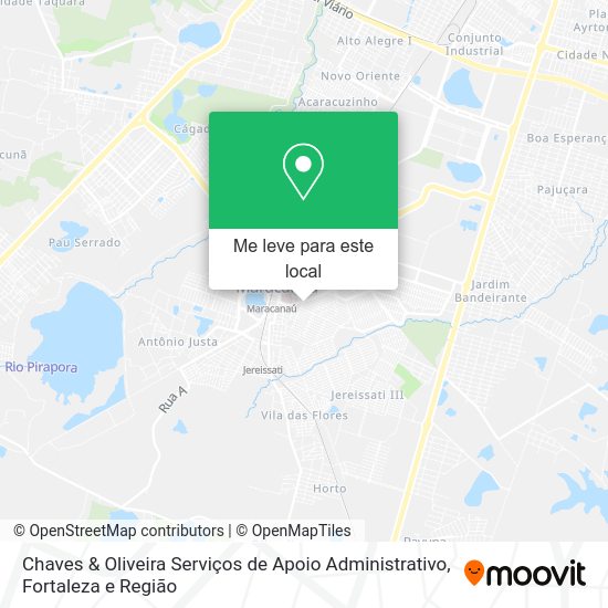 Chaves & Oliveira Serviços de Apoio Administrativo mapa