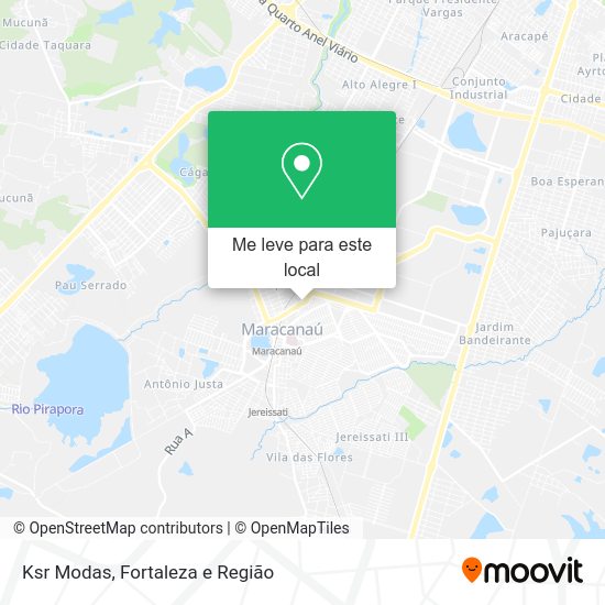 Ksr Modas mapa