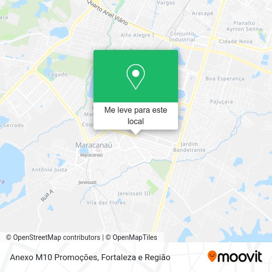 Anexo M10 Promoções mapa