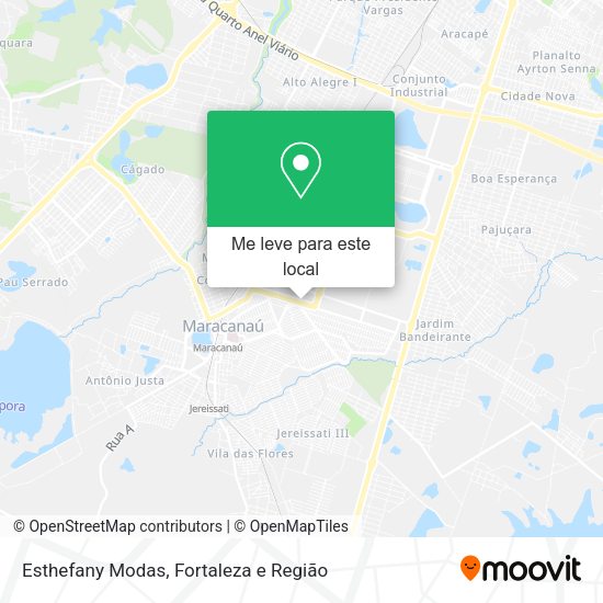 Esthefany Modas mapa