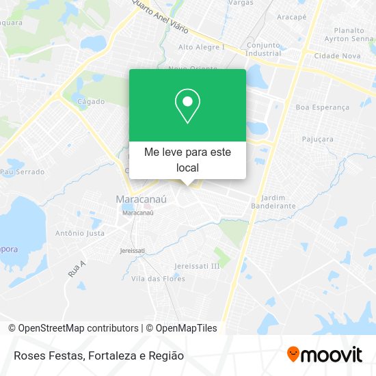 Roses Festas mapa