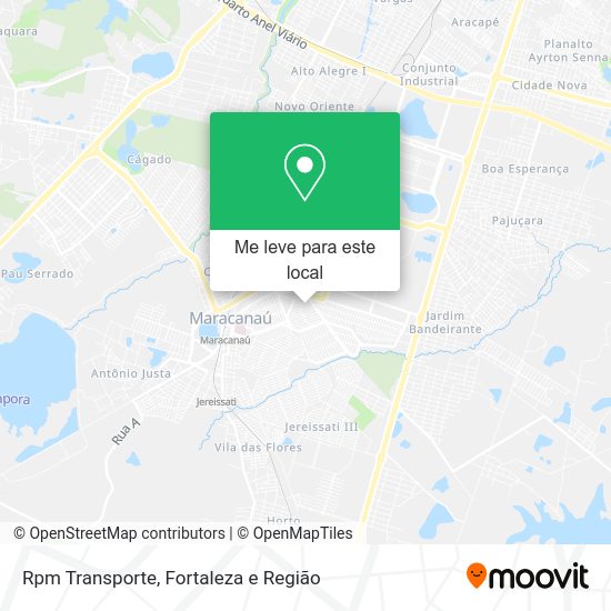 Rpm Transporte mapa